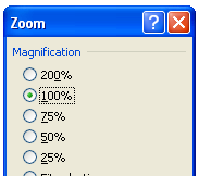 2 Cara Memperbesar atau Memperkecil Tampilan Worksheet Dalam Excel